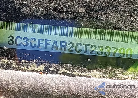 2012 Fiat 500 Pop z USA, uszkodzony, nr VIN 3C3CFFAR2CT233790